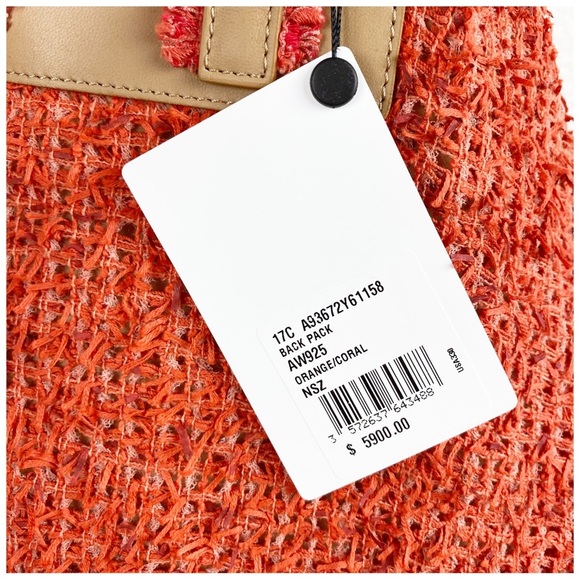 NWT Chanel Coco‎ Club Backpack Tweed - Picture 9 of 15